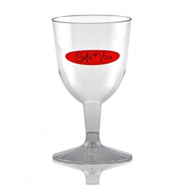 5 oz Plastic Goblet Wine Glasses