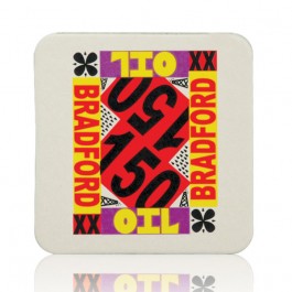 60 PT. 3.5" Square Drink Coasters