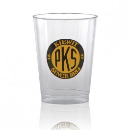 10 oz Fluted Clear Plastic Cups