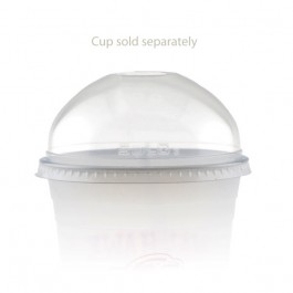 16/24 oz Open Dome Clear Cup Lids