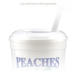 32 oz Molded White Cup Lids