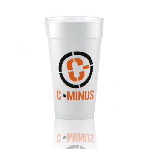 Custom 20 oz Foam Cups with Printed Logo