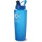 Blue 26 oz. Dimple Plastic Water Bottles