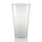 16 oz Fluted Clear Plastic Cups