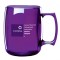 Transparent Amethyst Purple 14 oz. Courier Plastic Coffee Mugs