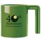Leaf Green 15 oz. Elemints Plastic Coffee Mugs