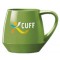 Leaf Green 14 oz. Launch Plastic Coffee Mugs