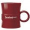 Earth Red 14 oz. Loop Plastic Coffee Mugs