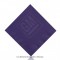 Purple Embossed Color Luncheon Napkins