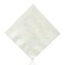 Almost Linen Embossed White Cocktail Napkins