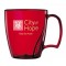 Ruby Red 14 oz. Arrondi Plastic Coffee Mugs