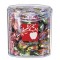 Clear 20 oz. Button Apothecary Candy Jars