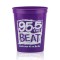 Purple 16 oz Stadium Cups