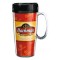 Black 16 oz. Thermal Star Insulated Travel Mugs