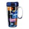 Blue 16 oz. Thermal Star Insulated Travel Mugs