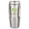 Clear 16 oz. Dynamo Stainless Steel Travel Tumblers