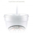 16/20 oz Straw Slot Frosted Cup Lids