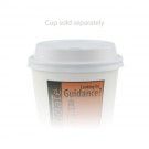 8 oz Dome White Coffee Cup Lids