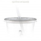 12 oz Straw Slot Clear Cup Lids